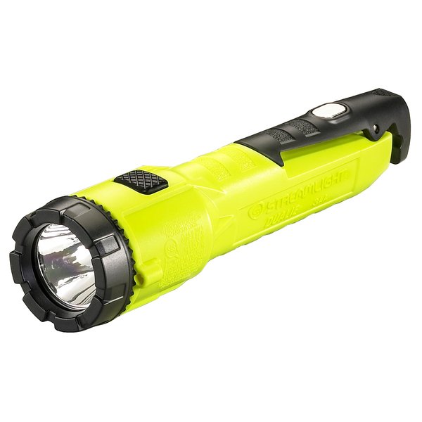 Streamlight 68780 Dualie 3AA 245-Lumen Magnetic Intrinsically Safe Industrial Flashlight with Spot/Flood Without Batteries, Yellow