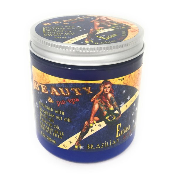 Brazilian Hair Mask Exclasa Beauty & Pin Ups Hair Masque 8 Ounce