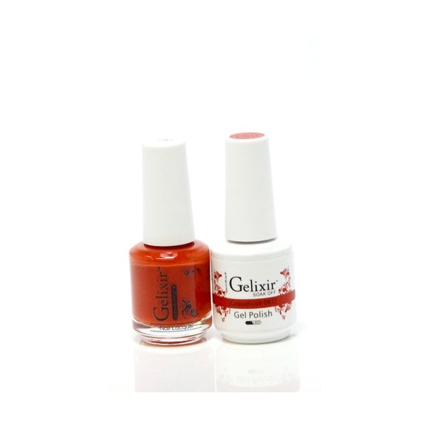 Gelixir matching color gel & nail lacquer Coquelicot - 061