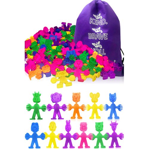 3 Bees & Me Buddies in a Bag - Fun Toddler & Preschool Learning Toys for Boys & Girls - Color Toys