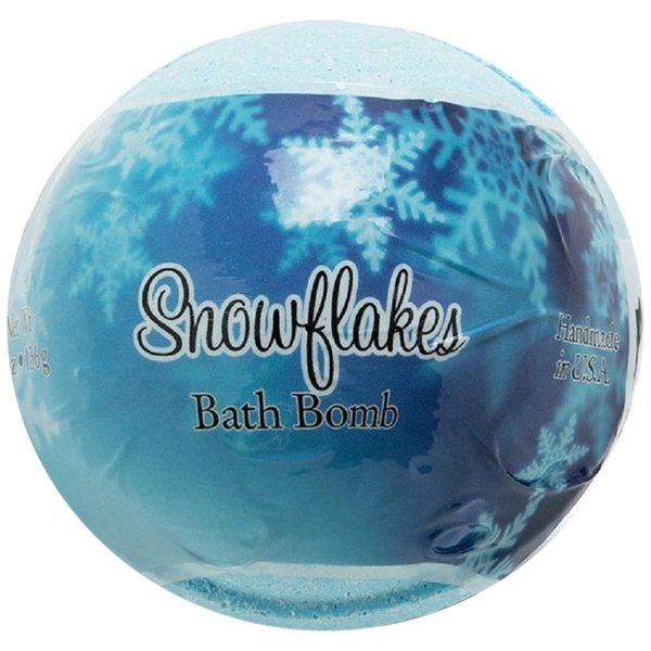 Primal Elements Snowflakes Bath Bomb, 4.8 Ounce