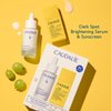 Caudalie Vinoperfect Dark Spot Brightening Serum & Vinosun Daily Mineral Sunscreen for Face, Broad Spectrum SPF 50 Lotion - Skin Care Set