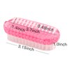 Nail Brush for Cleaning Fingernails Two Sided Hand Fingernail Scrub Brush Soft Stiff Bristles Nails Toes Scrubber for Men Women Kids,4 PCS