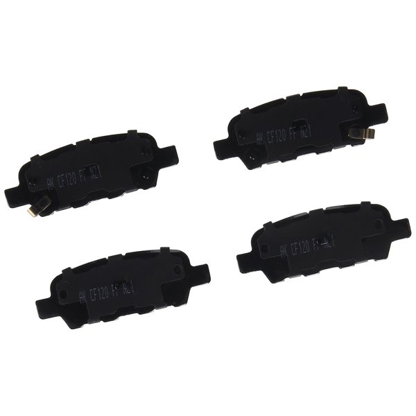 Akebono ProACT Ultra-Premium Ceramic Rear Disc Brake Pads, ACT905A, OEM Specification, 1 Year Warranty