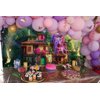 Magic Flowers House Backdrop Fairy Buttfly Woodland Background for Birthday Party Supplies Kids Movie Scene for Girls Madrigal Family Happy Birthday Background Decorations (7X5FT)