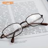 EFE Metal Wire Frame Reading Glasses Readers for Men Women 1.0 Lightweight Spring Hinge Eyeglasses 4 Pack (Mixcolor, 1.0)