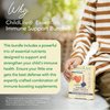 CHILDLIFE ESSENTIALS Immune Support Bundle - Contains Elderberry Super-Immune SoftChew Gummies, Zinc Plus, & Vitamin C, Supports The Immune System, High in Antioxidants - Mixed Flavors (1 Bundle)