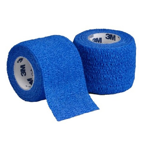 Coban™ Self-Adhesive Wrap, Blue, 3" x 5 Yard Roll (881583B) Category: Bandages and Dressings