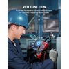 AstroAI Inrush Digital Clamp Meter Multimeter 1000A TRMS 6000 Counts, Amp Voltage Tester with VFD, LOZ Mode; Measures AC/DC Current Voltage Temperature Resistance Capacitance Frequency Continuity NCV