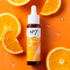 No7 Radiance+ 15% Vitamin C Serum- Vitamin C Glow Boosting Serum for Face - Anti Aging Facial Treatment for Dark Spots to Hydrate Your Skin (1 oz)