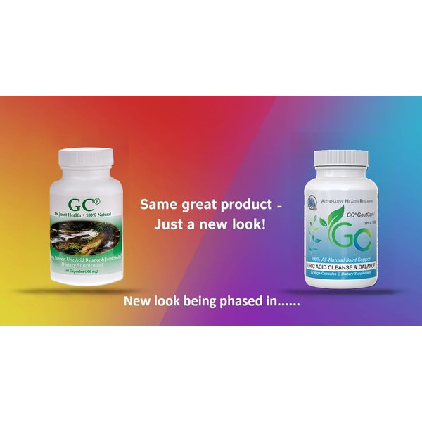 GC® GoutCare: Uric Acid Control | Uric Acid Prevention | Joint Health Supplement | Joint Relief | with Turmeric, Celery Seed Extract, Milk Thistle and More | 90 Capsules per Bottle | Non-GMO
