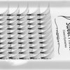 120Pcs Thickness 0.07mm C Curl,Premade 10D Fans Volume Eye Lashes Extensions Nature Long Professional Individual False Eyelashes Cluster Makeup Tools 8-18mm to Choose (9MM)
