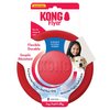 KONG Flyer - Durable Dog Toy for Outdoor Playtime - Natural Rubber Flying Disc, Dog Toy for Fetch - Safer Disc for Healthy Activity - for Small Dogs (Pack of 2)