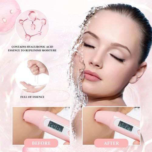 YAFUSIPE Face Mask Skin Care Anti Aging Facial Mask Sheets Mask Face Masks Beauty Rose Sheet Masks for Face Bulk Face Masks Skincare Facial Masks 10 Sheets