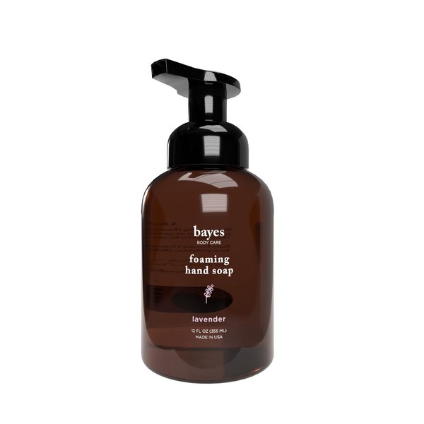 Foaming Hand Soap, Plant-Derived - Aromatic and Nourishing Hand Wash, Infused with Natural Essential Oils - USDA Certified Biobased - 11.5 Ounce, Lavender