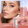 Spdoo Lip Glow Oil, Moisturizing Lip Oil Gloss, Tinted Lip Oil for Lip Care and Dry Lips