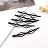 12Pcs Hair Clips Pins Black hair Clip for Women Girls DIY all hair types and all types Bobby Pins,Hair Accessories