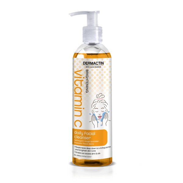 Dermactin Vitamin Daily Facial Cleanser 8 Ounce