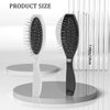 2 Pcs Wig Brush for Synthetic Wigs and Human Hair Stainless Steel Wig Wire Detangling Brushes Portable Wet Brush Comb Professional Synthetic Hair Brush Hair Extension Brushes for Women