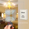 eMylo® DC 12V 2Channel 433Mhz RF Wireless Relay Remote Control Light Momentary Switch Transmitter with Receiver
