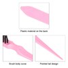 Teasing Hair Brush, Plastic Handle Styling Brush Used for Edge Control, Backcombing, Smoothing, and Styling Fine Hair for women ()