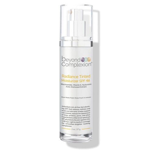 Beyond Complexion Radiance Tinted Moisturizer SPF 46 - Oil-Free Tinted Moisturizer that Adapts to Your Skin Color to Enhance Skin Tone with Long-Lasting Hydration