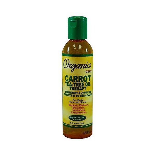 Africa's Best Organics Carrot Tea Tree Oil 6 oz