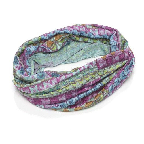 Scunci Everyday & Active Tie-Dye Wide Head wrap Headband Cover Band Made In Italy