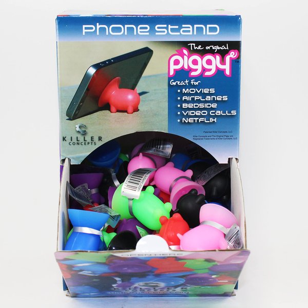 The Original Piggy Cell Phone Stand/Cell Phone Accessory (50 Count Display)
