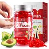 Hair Vitamin Serum Capsule 50 Caps, Hair Treatment Serum, No Rinse with Moroccan Oil Macadamia Oil Avocado Oil, Vitamins A,C,E Pro Vit. B5, Strengthen & Hydrate Hair - For All Hair Types