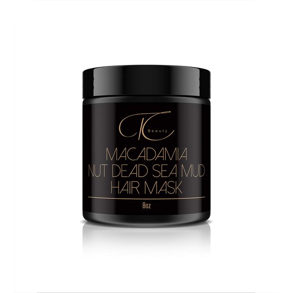 Macadamia Nut Dead Sea Mud Mineral Hair Mask, Repair Dry damage hair Mask, Hydrating moisture therapy