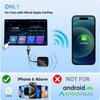 X88 Wireless CarPlay Adapter 2024, Easy and Fast to Upgrade Wired CarPlay to Wireless, Instant Connectivity, Super Mini Carplay Wireless Adapter for iPhone, Fit for Cars with Built-in Wired CarPlay