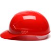 Pyramex Ridgeline 4 Point Glide Lock Suspension Bump Cap, Red