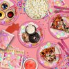 Candy Shoppe Birthday Party Supplies Set Plates Napkins Cups Tableware Kit for 16