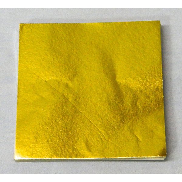 Candy Molds N More Gold Confectionery Foil Wrappers, 125 Sheets (6" x 6")