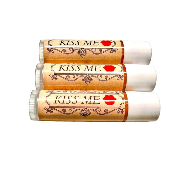 Lip Balm - Local Raw Honey, Softens Dry Cracked Lips, Handmade, Paraben Free, 3 Pack