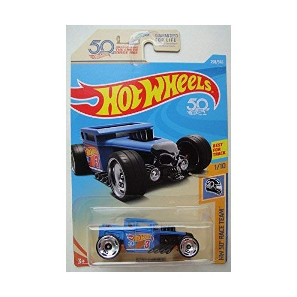 Hot Wheels HW 50 Race Team 1/10, Blue Bone Shaker 258/365