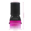 Segbeauty Blower Dryer Comb Attachment, Hair Dryer Concentrator with Brush Attachments for 1.57-1.97" Nozzle, Professional Salon Hairdressing Styling Tool for Straightening Wavy Natural Curly Hair