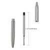 ChaoQ,Black Ink Refills (6pcs), Replaceable Ballpoint Pen Refills, 1mm Medium Tip - Black