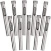 10 Pack Diamond Drill Bit Set, 6mm (1/4inch) Small Diamond Hole Saw Kit for Glass, Ceramics, Porcelain, Ceramic Tile, Marble