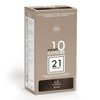 21 Perfect - Professional Hair Color Kit - Permanent Cosmetic Color Brown 4.0