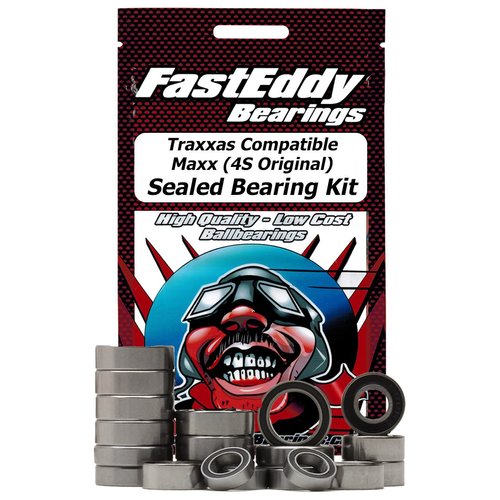 FastEddy Bearings Compatible with Traxxas Maxx (4S Original) Sealed Bearing Kit