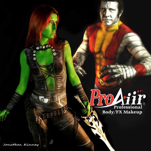 ProAiir Face and Body Painting Makeup - 2oz (60ml) Yellow