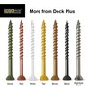 Deck Plus 48463 Wood Screws #8 x 2", Stainless Steel, 1lb Box