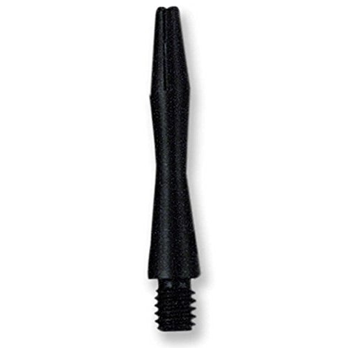 US Darts - Black Aluminum Dart Shafts - 3 Sets (9 shafts), 2BA Ex-Short (1 1/4 inch), O'rings
