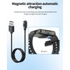 KONXISA 1-Pack Charger Cable for ‎MMBX IDW26 1.83'' Smartwatch, Charging USB Cable with Magnetic Adsorption, Universal Magnetic Charging Cord with High Durability, Lightweight and Easy to Carry