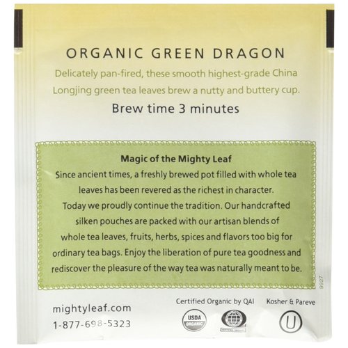 Organic Green Dragon 100ct Tea Bags