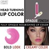 Gerard Cosmetics Supreme Lip Creme Electric Rose | Highly Pigmented, Fully Opaque, Hot Pink Lip Gloss | Nourishing, Hydrating, Liquid Lipstick for Full Coverage Lip Color