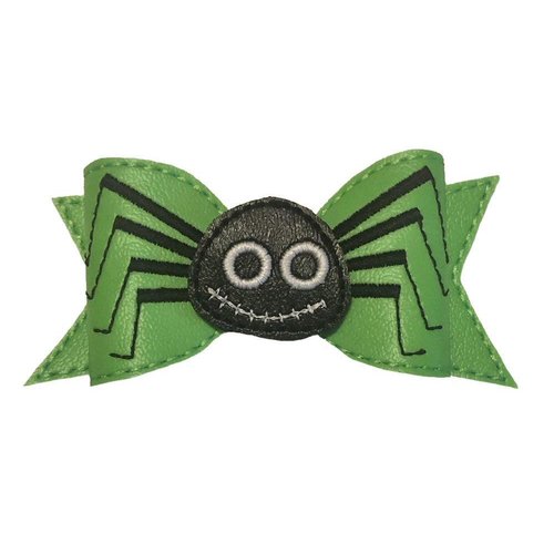 Spider Vinyl Hair Bow