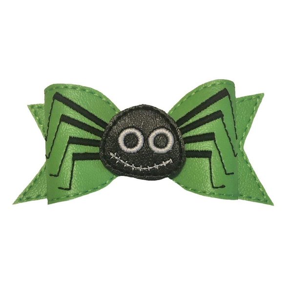 Spider Vinyl Hair Bow